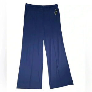 Lauren by Ralph Lauren  Navy Wide Leg pants sz 16 W